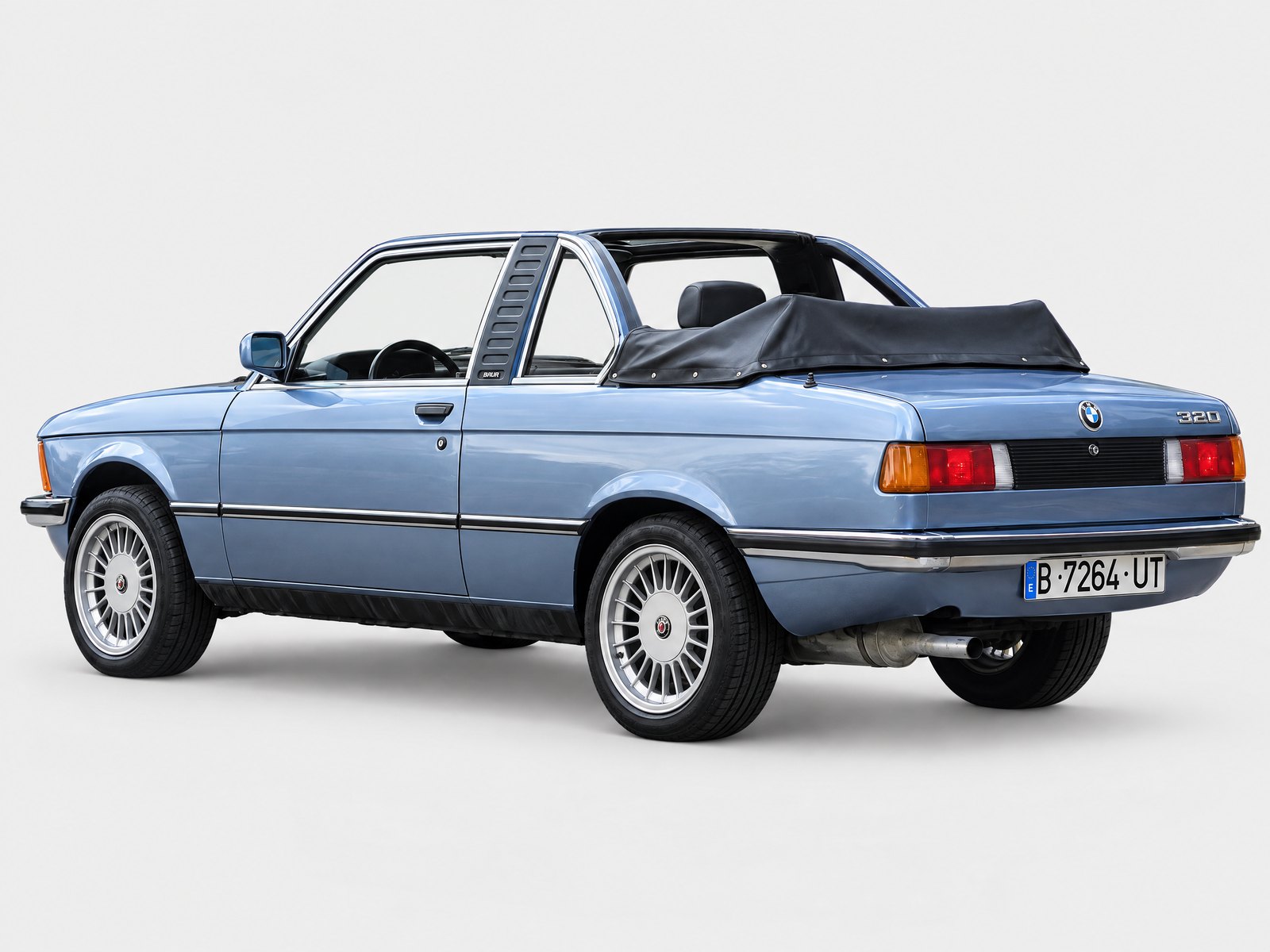 BMW E21 Baur TopCabriolet — Rear three-quarter